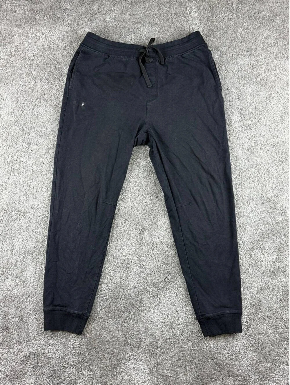 Under Armour Joggers Mens XL Black Sweatpants Loose Missing Logo